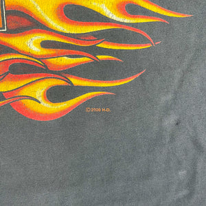 F- Vintage '00 Harley Davidson Saskatoon Saskatchewan Long Sleeve Tee
