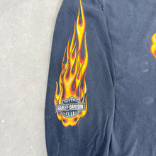 Load image into Gallery viewer, F- Vintage &#39;00 Harley Davidson Saskatoon Saskatchewan Long Sleeve Tee

