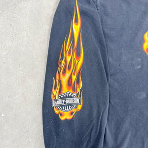 F- Vintage '00 Harley Davidson Saskatoon Saskatchewan Long Sleeve Tee