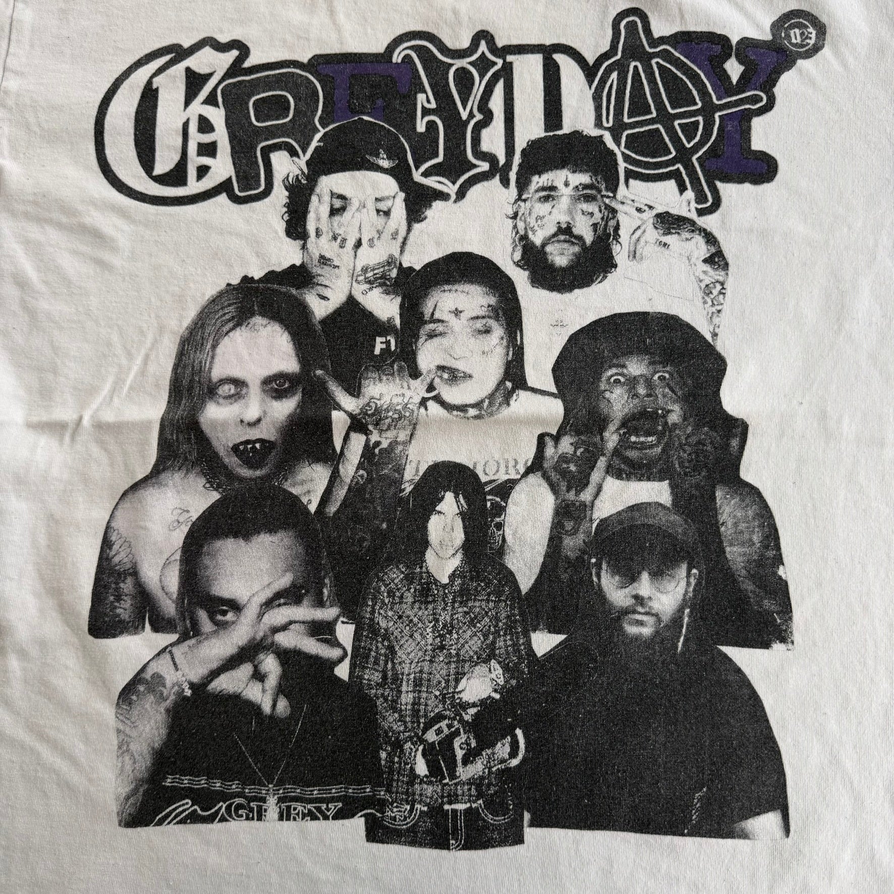J- '23 $uicide Boy$  Grey Day 2023 Tour Graphic Tee - L
