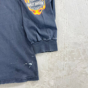 F- Vintage '00 Harley Davidson Saskatoon Saskatchewan Long Sleeve Tee