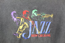 Load image into Gallery viewer, X - Vintage New Orleans Jazz Music Embroidered Tee
