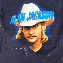 Load image into Gallery viewer, F- Vintage &#39;92 Alan Jackson Picture &amp; Text Single Stitch Tee

