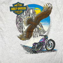 Load image into Gallery viewer, F- Vintage Harley Davidson Motorcycle &amp; Eagle Tank Top

