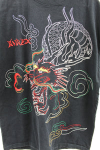 X - Vintage Avirex Embroidered Dragon Tee