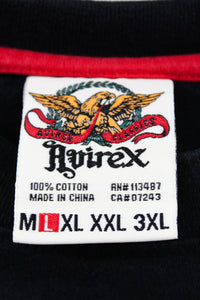 X - Vintage Avirex Embroidered Dragon Tee