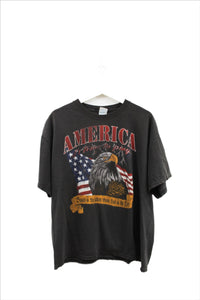 X - Vintage America It's Time To Pray Eagle/Lightning Tee