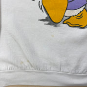 J- Vintage 90's I'm The Boss Duck Graphic Crewneck - M
