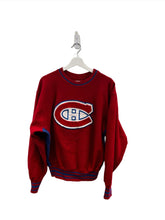 Load image into Gallery viewer, X - Vintage NHL Montreal Canadiens Embroidered Logo Crewneck
