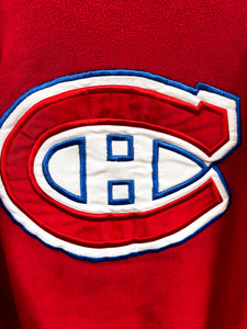 X - Vintage NHL Montreal Canadiens Embroidered Logo Crewneck