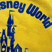 J- Vintage 90's Disney Walt Disney World Felt Print Graphic Crewneck - XL