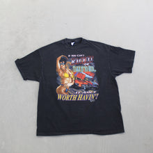 Load image into Gallery viewer, D- Vintage 1992 World Of Outlaw Life In The Fast Lane Single Stitch Tee
