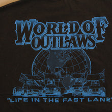 Load image into Gallery viewer, D- Vintage 1992 World Of Outlaw Life In The Fast Lane Single Stitch Tee
