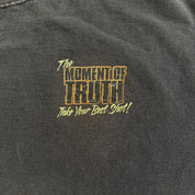 J- Vintage '06 Buckwear The Moment Of Truth Deer Text & Graphic Tee - 2XL