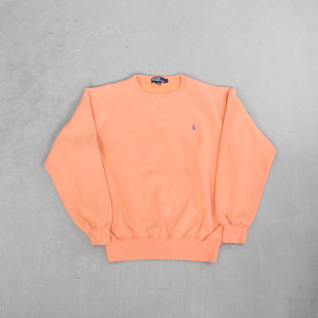 D- Vintage Polo Ralph Lauren Embroidered Horse Crewneck