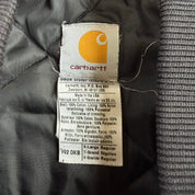 J- Vintage Carhartt Made In USA Chocolate Brown Work Vest - XL