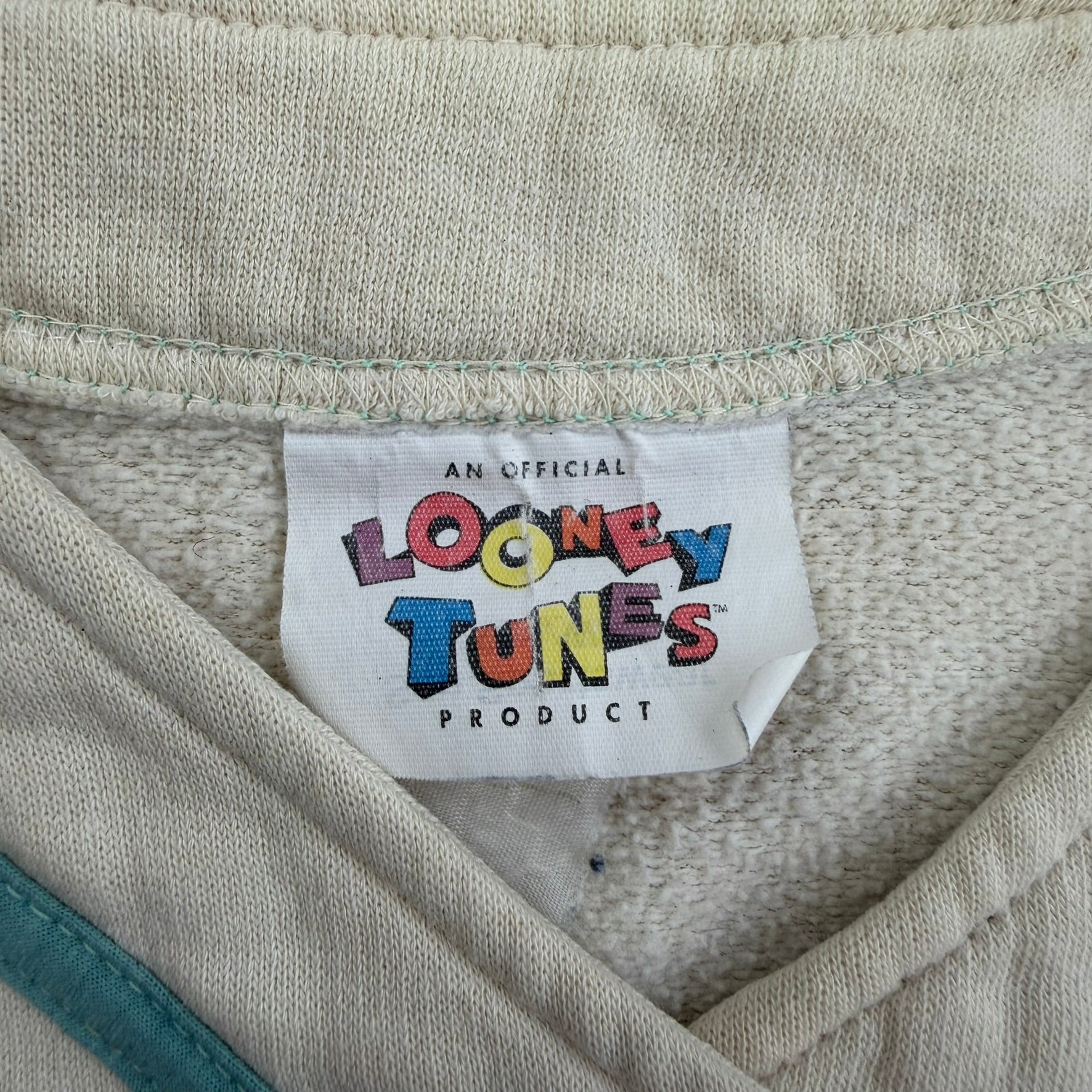 J- Vintage '95 Looney Tunes Tweety Bird Gardner Baseball Jersey - XL