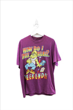 Load image into Gallery viewer, X - Vintage Single Stitch How Do I Spell Relief? Weekend Bear Tee
