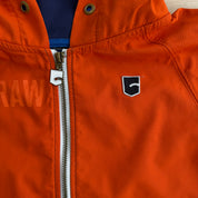 J- Vintage G-Star Raw Text Logo Zip Up Hoodie - M