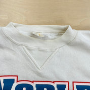 J- Vintage '93 Toronto Blue Jays MLB World Series Champions Graphic Crewneck - M