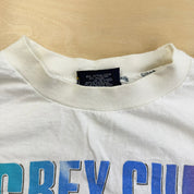 J- Vintage '90 Edmonton Elks Vs Winnipeg Blue Bombers CFL Grey Cup Single Stitch Tee - L