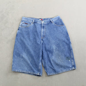 D- Vintage Tommy Hilfiger Denim Carpenter Jorts