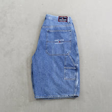Load image into Gallery viewer, D- Vintage Tommy Hilfiger Denim Carpenter Jorts
