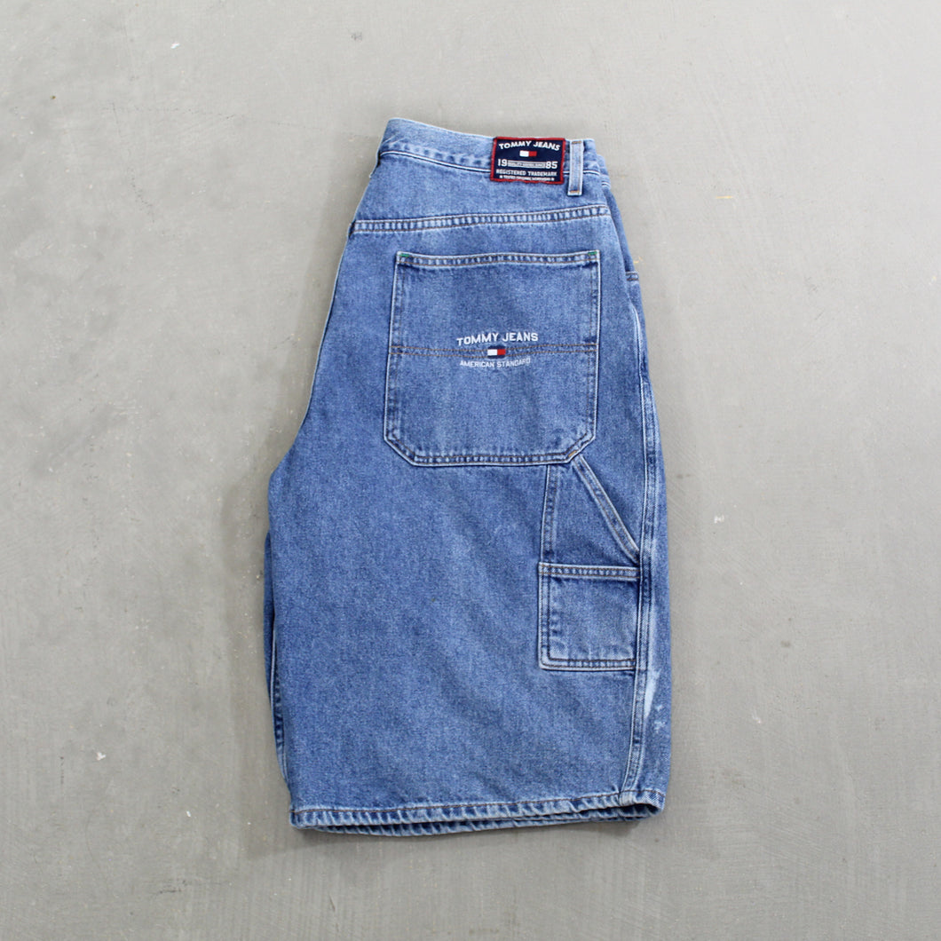 D- Vintage Tommy Hilfiger Denim Carpenter Jorts