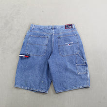 Load image into Gallery viewer, D- Vintage Tommy Hilfiger Denim Carpenter Jorts
