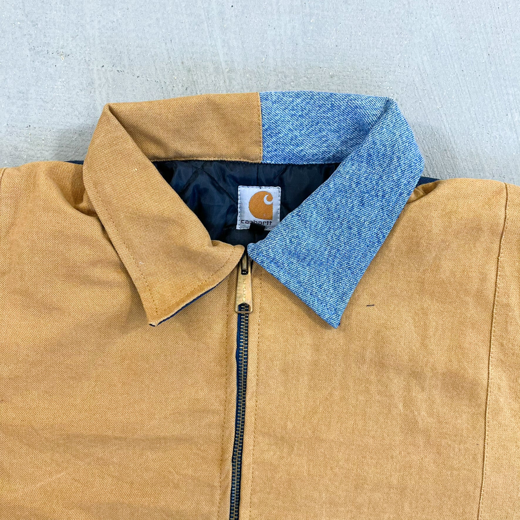 F- Reworked Carhartt Collared Work Jacket