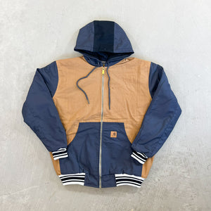 F- Reworked Carhartt Hooded Work Jacket