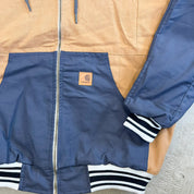 F- Reworked Carhartt Hooded Work Jacket
