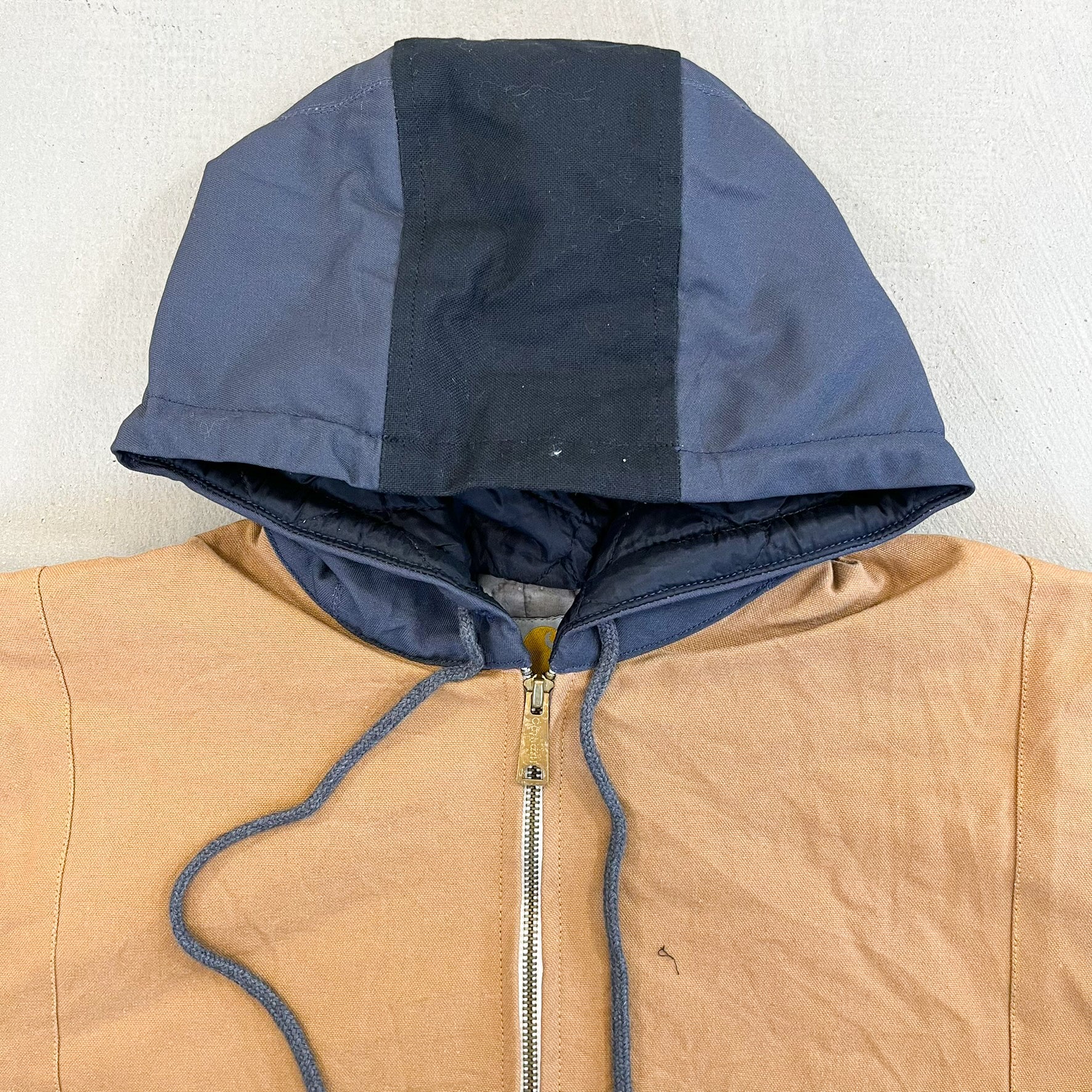 F- Reworked Carhartt Hooded Work Jacket