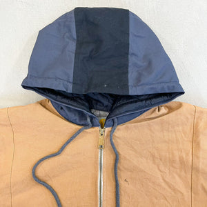 F- Reworked Carhartt Hooded Work Jacket