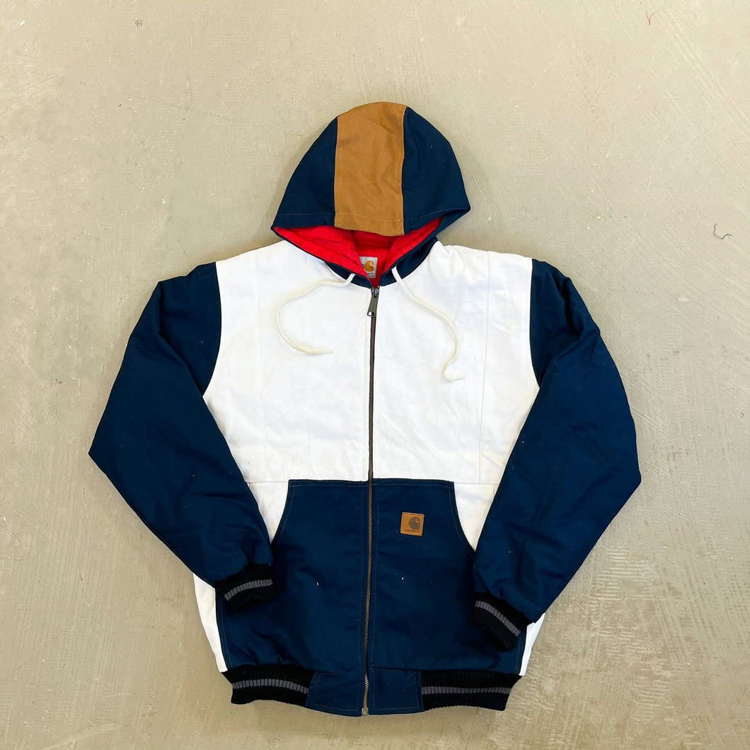 F- Reworked Carhartt Hooded Work Jacket