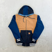 F- Reworked Carhartt Hooded Work Jacket