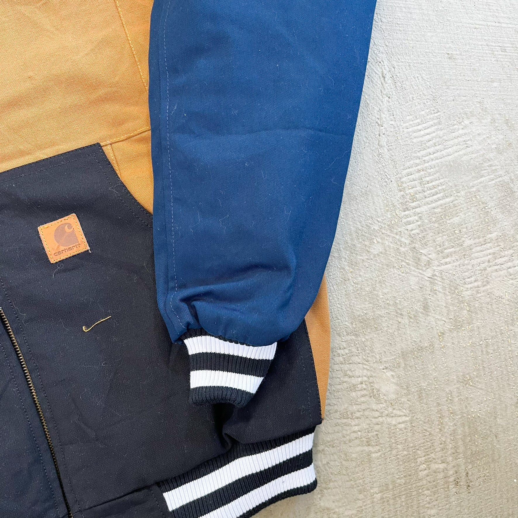 F- Reworked Carhartt Hooded Work Jacket