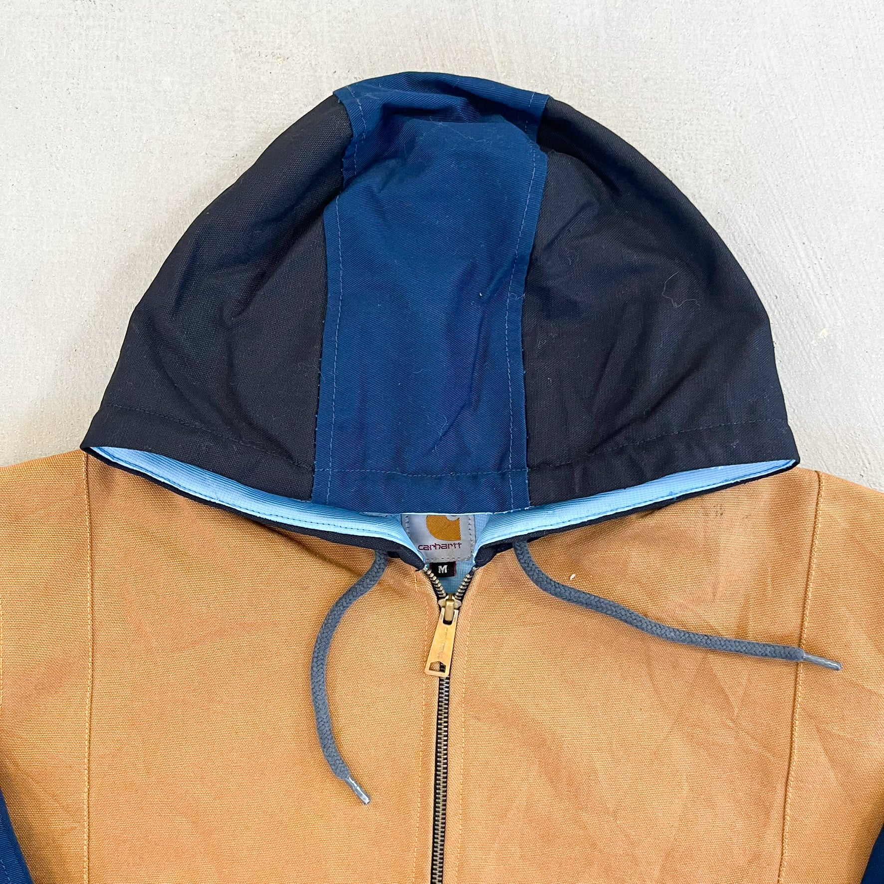 F- Reworked Carhartt Hooded Work Jacket