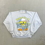 F- Vintage '96 Looney Tunes Tweedy Bird What's It To Ya Crewneck