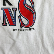 J- Vintage '93 Toronto Blue Jays World Series Back 2 Back Champions MLB Single Stitch Tee - XL