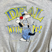 F- Vintage '96 Looney Tunes Tweedy Bird What's It To Ya Crewneck