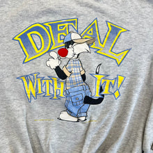 Load image into Gallery viewer, F- Vintage &#39;96 Looney Tunes Tweedy Bird What&#39;s It To Ya Crewneck
