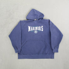 Load image into Gallery viewer, D- Vintage Seattle Mariners MLB Lee Embroidered Logo Hoodie
