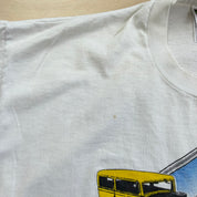 J- Vintage '96 3rd Annual Pentastars At The Park Car Graphic Single Stitch Tee - XL
