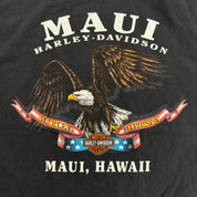 J- Vintage '03 Harley Davidson Maui Hawaii Graphic Tee - XL
