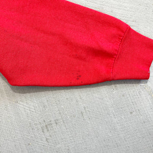 F- Vintage Harvard University Crimson Text Crewneck