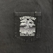 J- Vintage '00 Magoons Bar Edgewater Bike Week Motorcycle Tee - 2XL