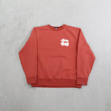 Load image into Gallery viewer, D- Vintage Stussy Text &amp; Dice Crewneck
