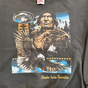 F- Vintage Planet Hollywood Cherokee Reservation Graphic Crewneck