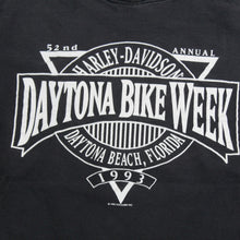 Load image into Gallery viewer, D- Vintage 1993 Harley Davidson Daytona Bike Week  Single Stitch Tee
